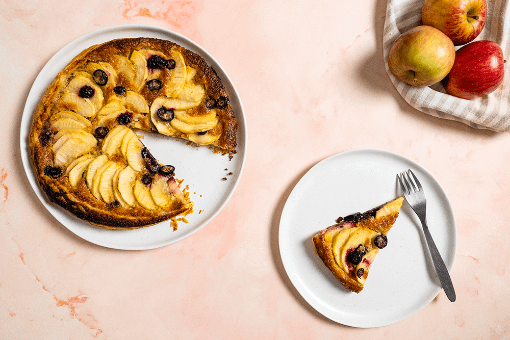 Apple and Blueberry Galette Recipe The Cooking World